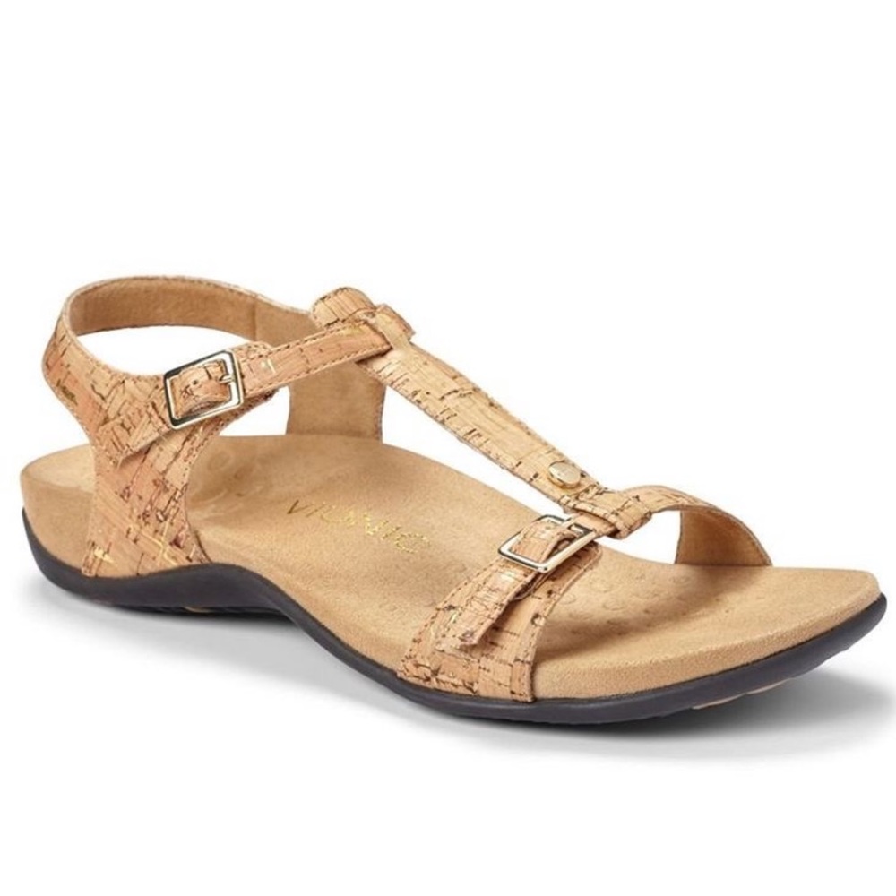 Vionic Isla Backstrap Cork Sandal - image 1